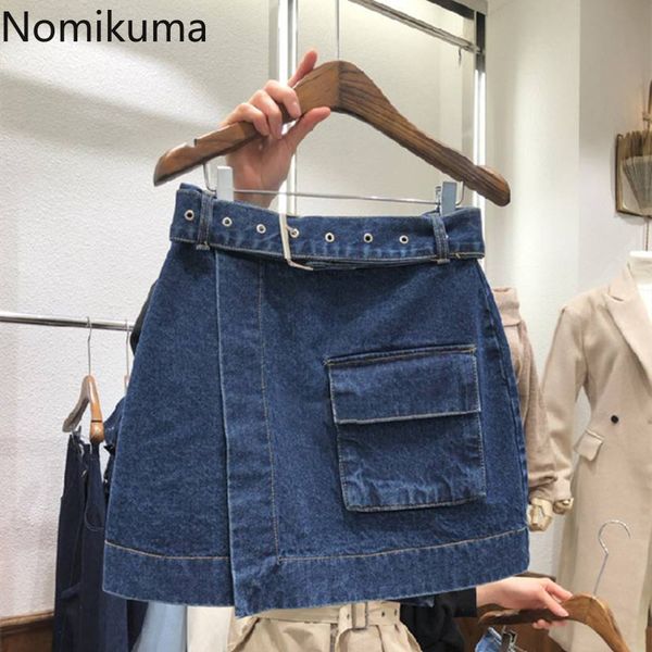 nomikuma jeans skirts womens korean belt high waist skirt causal pocket -aline mini demin spring new faldas mujer 6f404 210427, Black
nomikuma jeans skirts womens korean belt high waist skirt causal pocket -aline mini demin spring new faldas mujer 6f404 210427, Black