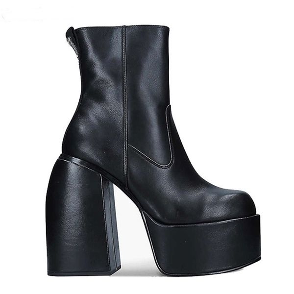 lady ankle boots shoes fashion autumn winter warm thick high heels platform black stretch dress party long 211103
lady ankle boots shoes fashion autumn winter warm thick high heels platform black stretch dress party long 211103