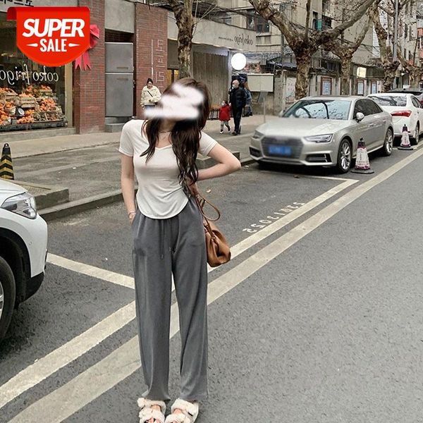 net celebrity leisure full score can be worn in four seasons, wide-leg casual pants, loose trousers #kr0q, Black;white
net celebrity leisure full score can be worn in four seasons, wide-leg casual pants, loose trousers #kr0q, Black;white