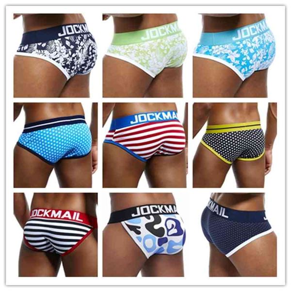 jockmail brand men's print briefs bulge pouch men bikini jockstrap low waist breathable cotton gay underwear, Black;white
jockmail brand men's print briefs bulge pouch men bikini jockstrap low waist breathable cotton gay underwear, Black;white