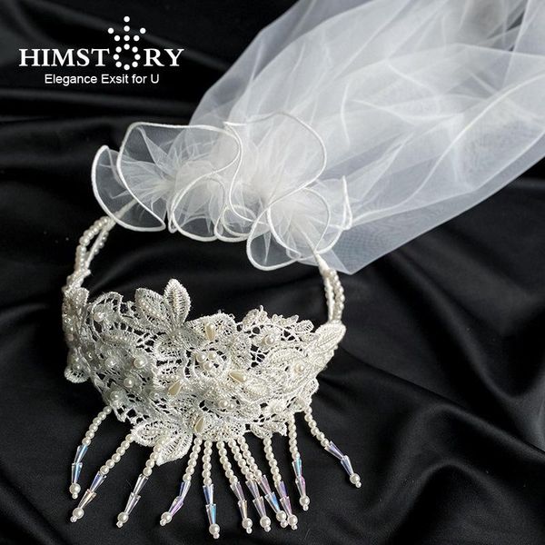 hair clips & barrettes himstory handmade lace flower wedding veil accessories romantic white crystal beads headpiece hairwear, Golden;silver
hair clips & barrettes himstory handmade lace flower wedding veil accessories romantic white crystal beads headpiece hairwear, Golden;silver