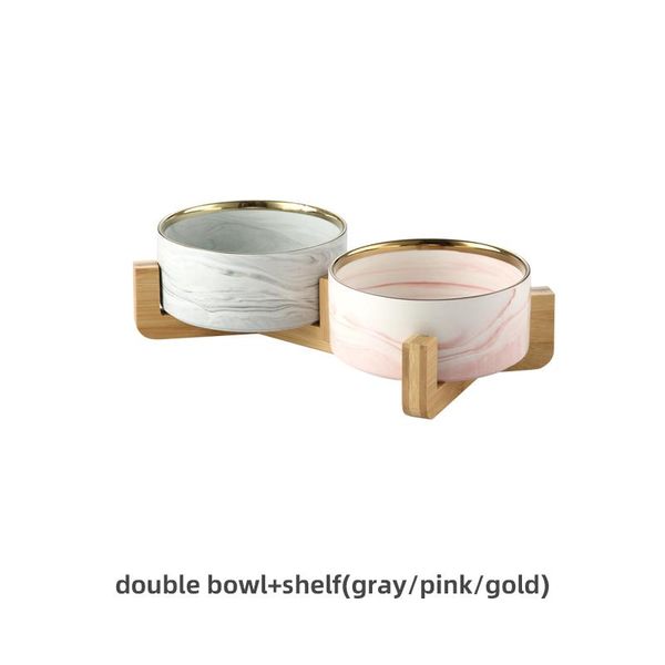 marbling ceramic double bowl for dog cat puppy water drinking feeder small animal dispenser multifunction pet product bowls & feeders
marbling ceramic double bowl for dog cat puppy water drinking feeder small animal dispenser multifunction pet product bowls & feeders