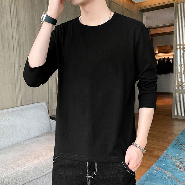men's t shirt long sleeved t-shirt 2021 men's spring and brand trend ins autumn bottoms casual upper cloth men, White;black
men's t shirt long sleeved t-shirt 2021 men's spring and brand trend ins autumn bottoms casual upper cloth men, White;black