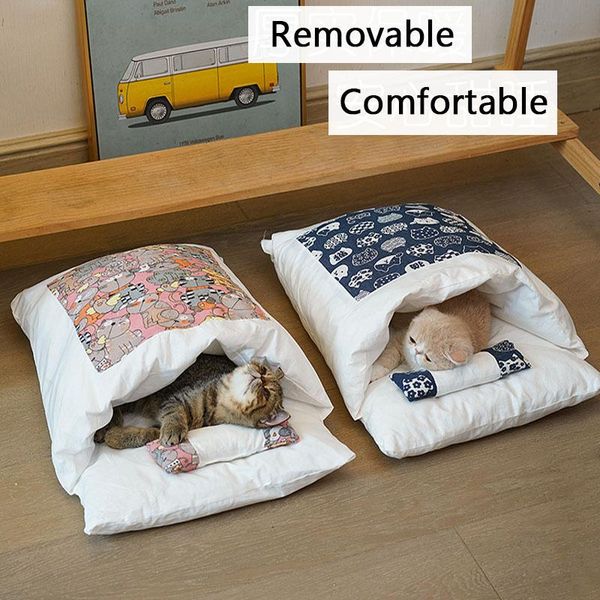 kawaii removable cats bed house home supplies products for large pet dog cat's cave comfortable cute cat beds & furniture
kawaii removable cats bed house home supplies products for large pet dog cat's cave comfortable cute cat beds & furniture