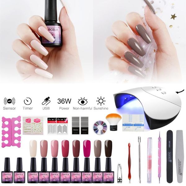 nail art kits set 120w uv led lamp dryer with 18/12 pcs gel polish kit soak off manicure electric drill for tools
nail art kits set 120w uv led lamp dryer with 18/12 pcs gel polish kit soak off manicure electric drill for tools