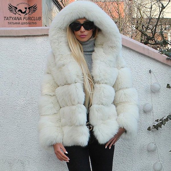 women's fur & faux fashion white coats with hood 2021 trendy natural jackets woman high street short jacket outwear, Black
women's fur & faux fashion white coats with hood 2021 trendy natural jackets woman high street short jacket outwear, Black