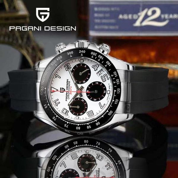 wristwatches 2021 pagani design quartz watch men brand automatic date wristwatch silica gel waterproof 100m sport chronograph for, Slivery;brown
wristwatches 2021 pagani design quartz watch men brand automatic date wristwatch silica gel waterproof 100m sport chronograph for, Slivery;brown