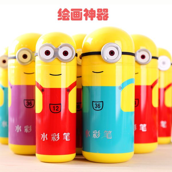 painting pens mini water pen set 12 18 24 / 36 color paintbrush children's suppli creative stationery, Black;red
painting pens mini water pen set 12 18 24 / 36 color paintbrush children's suppli creative stationery, Black;red