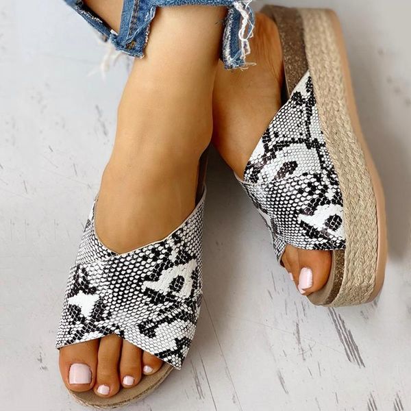 sandals women snakeskin slippers platforms wedges slides shoes summer flat zapatos mujer beach flip flops, Black
sandals women snakeskin slippers platforms wedges slides shoes summer flat zapatos mujer beach flip flops, Black