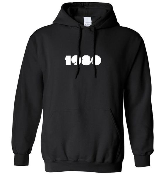 men's hoodies & sweatshirts 1980 year birthday anniversary mens womens hoodie, Black
men's hoodies & sweatshirts 1980 year birthday anniversary mens womens hoodie, Black