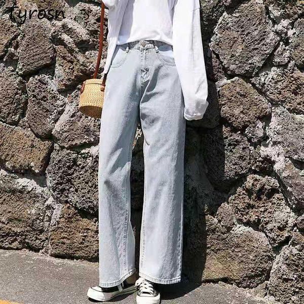 women's jeans women zipper solid high waist jean streetwear harajuku korean fashion baggy straight denim trousers mujer all-match bf, Blue
women's jeans women zipper solid high waist jean streetwear harajuku korean fashion baggy straight denim trousers mujer all-match bf, Blue