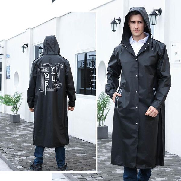rain wear eva raincoat thickened waterproof coat women men black camping rainwear suit
rain wear eva raincoat thickened waterproof coat women men black camping rainwear suit