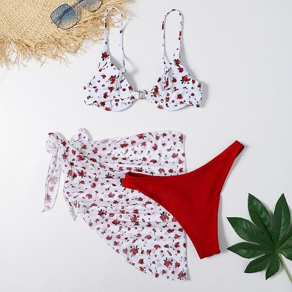 women's swimwear bikini flower print bathing neon tie dye 3 piece set shiny pink see through underwear, White;black
women's swimwear bikini flower print bathing neon tie dye 3 piece set shiny pink see through underwear, White;black