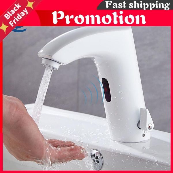 white basin faucet electric touch touchless sink tap and cold mixer taps bathroom faucets
white basin faucet electric touch touchless sink tap and cold mixer taps bathroom faucets
