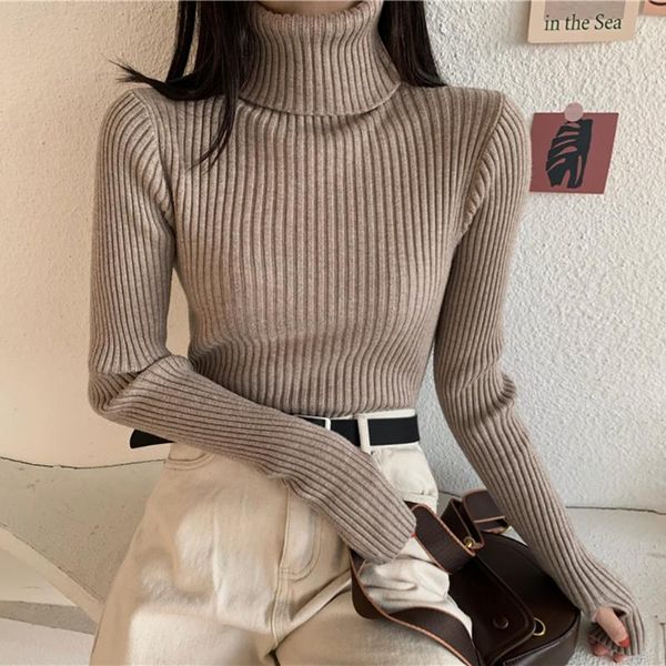 women's sweaters fashion slim striped turtleneck long sleeve knitted pullovers women casual spring autumn sweater woman white black cam
women's sweaters fashion slim striped turtleneck long sleeve knitted pullovers women casual spring autumn sweater woman white black cam