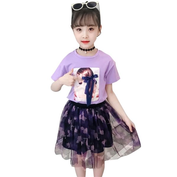 kids clothes girls tshirt + mesh skirt children's for bow teeange suits 6 8 10 12 14 210528, White
kids clothes girls tshirt + mesh skirt children's for bow teeange suits 6 8 10 12 14 210528, White
