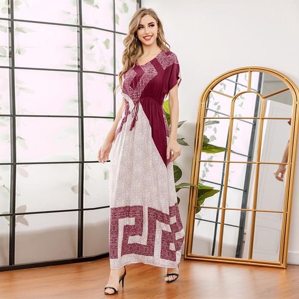ethnic clothing fashion waist round neck positioning printing rayon skirt long loose elegant women dress2021, Red
ethnic clothing fashion waist round neck positioning printing rayon skirt long loose elegant women dress2021, Red