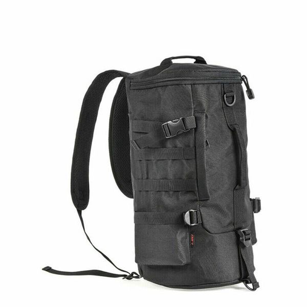 backpack large fishing gear rucksack black cylindrical lure pole bag for hiking sports travel
backpack large fishing gear rucksack black cylindrical lure pole bag for hiking sports travel