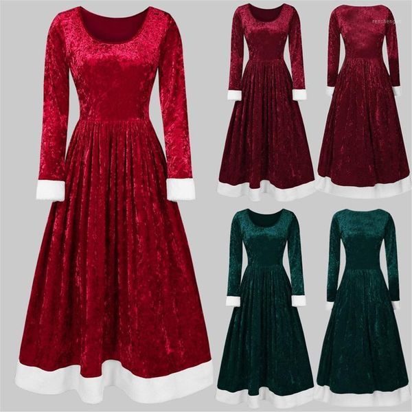 casual dresses autumn summer women red velvet dress vintage elegant long sleeve large size lady party night dinner vestidos #z, Black;gray
casual dresses autumn summer women red velvet dress vintage elegant long sleeve large size lady party night dinner vestidos #z, Black;gray