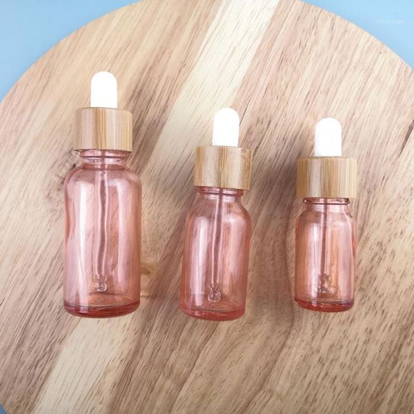 storage bottles & jars 100pcs/lot natural bamboo cap pink glass bottle dropper liquid serum/essence basic massage oils pipette
storage bottles & jars 100pcs/lot natural bamboo cap pink glass bottle dropper liquid serum/essence basic massage oils pipette