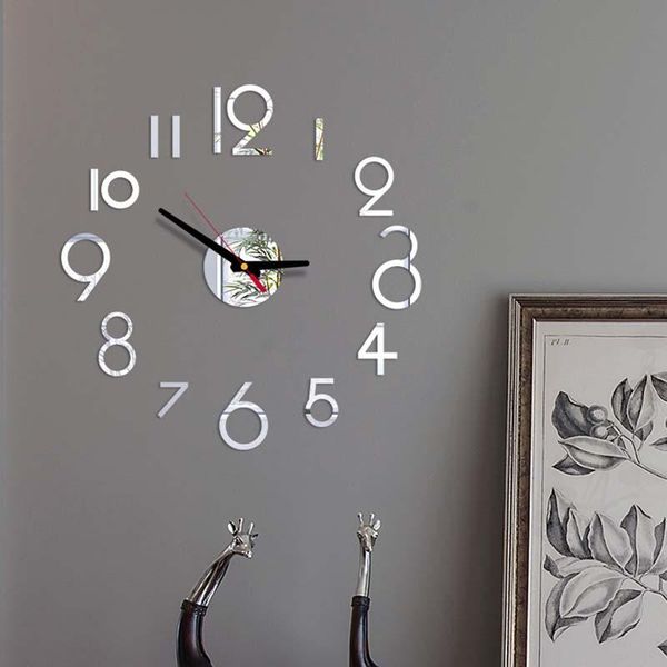 wall clocks diy acrylic clock 3d mirror sticker effect quartz needle decorative living room home decor watch
wall clocks diy acrylic clock 3d mirror sticker effect quartz needle decorative living room home decor watch