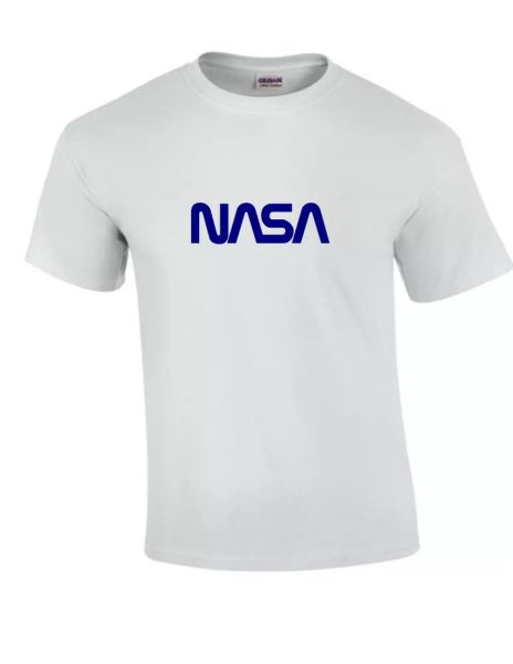 nasa vintage space agency white t-shirt navy blue logo science tee shirt s-5xl, White;black
nasa vintage space agency white t-shirt navy blue logo science tee shirt s-5xl, White;black