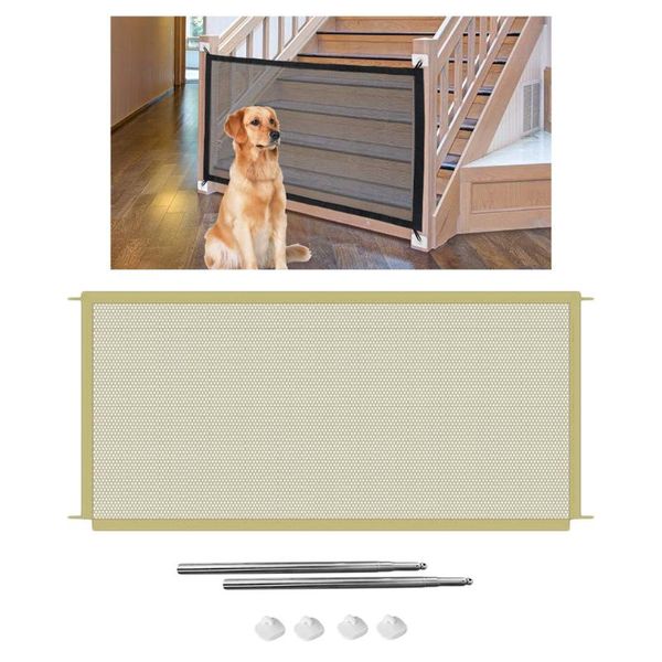 kennels & pens magic dog gate mesh puppy pet barrier fence door for indoor and outdoor safety dogs baby
kennels & pens magic dog gate mesh puppy pet barrier fence door for indoor and outdoor safety dogs baby