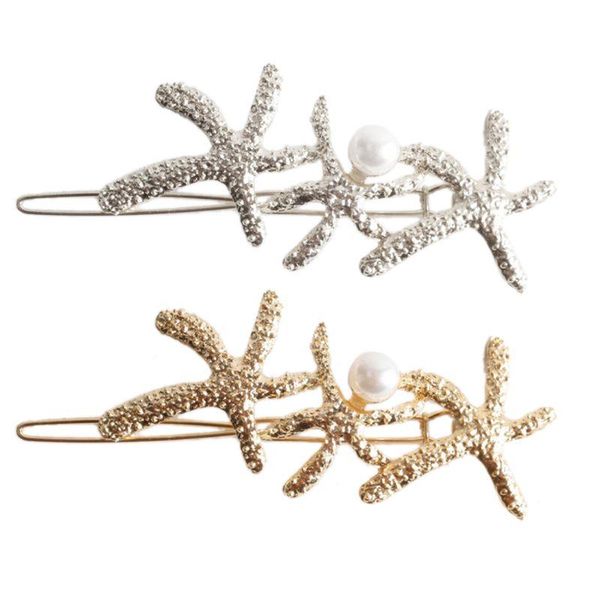 hair clips & barrettes ocean style minimalist metal alloy frog bobby pins women girls texture starfish imitation pearl beaded clip drop, Golden;silver
hair clips & barrettes ocean style minimalist metal alloy frog bobby pins women girls texture starfish imitation pearl beaded clip drop, Golden;silver