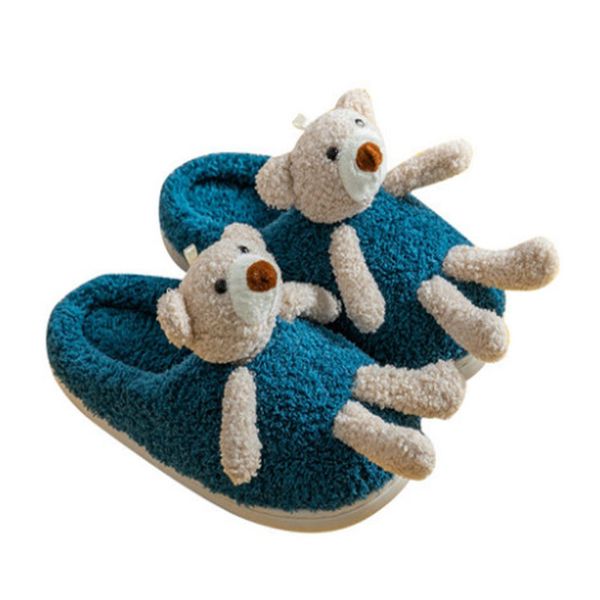 autumn and winter cartoon cute girl parent child teddy home warm bear thick bottom plush cotton slippers
autumn and winter cartoon cute girl parent child teddy home warm bear thick bottom plush cotton slippers