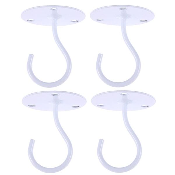 hooks & rails 4pcs overhead cabinet floor porch wardrobe hook lantern mosquito net ceiling wind chime (white)
hooks & rails 4pcs overhead cabinet floor porch wardrobe hook lantern mosquito net ceiling wind chime (white)