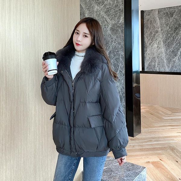 winter coat women jacket solid ladies warm thick fashion loose female jackets parkas down overcoat, Black
winter coat women jacket solid ladies warm thick fashion loose female jackets parkas down overcoat, Black