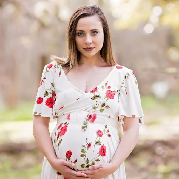 maternity dresses plus size for po shoot maxi dress women elegant ruffle pregnancy gown print tail pography long skirts, White
maternity dresses plus size for po shoot maxi dress women elegant ruffle pregnancy gown print tail pography long skirts, White