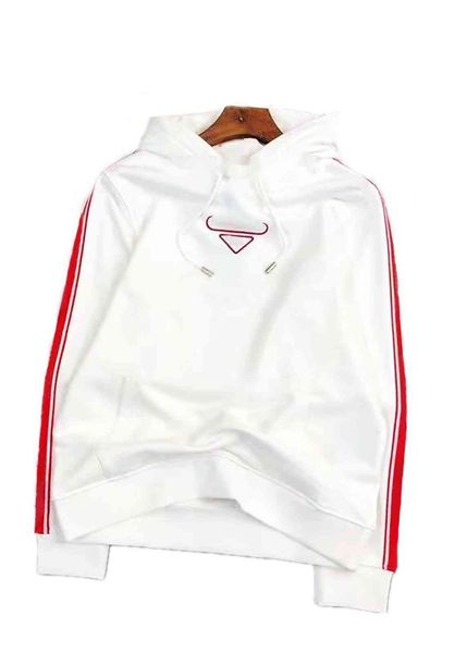 21fw designer prad sweatshirts fashion triangle hood simple cotton pullover loose couple black gray white autumn clothes
21fw designer prad sweatshirts fashion triangle hood simple cotton pullover loose couple black gray white autumn clothes