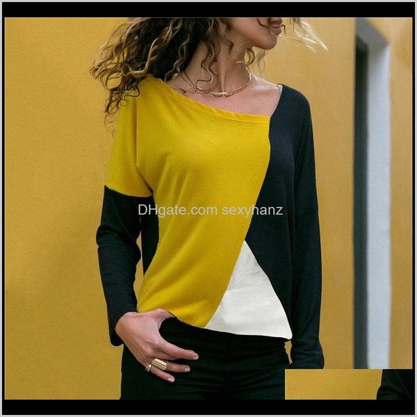 & womens clothing apparel drop delivery 2021 shirts fashion patchwork blouse women casual long sleeve blouses ladies autumn skew co, White
& womens clothing apparel drop delivery 2021 shirts fashion patchwork blouse women casual long sleeve blouses ladies autumn skew co, White