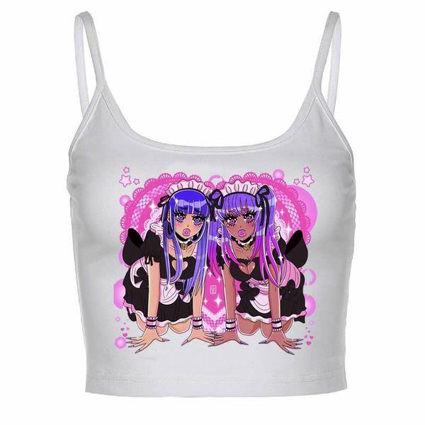 women's tanks & camis gothic tank punk dark street aesthetic y2k harajuku fashion t shirt, White
women's tanks & camis gothic tank punk dark street aesthetic y2k harajuku fashion t shirt, White