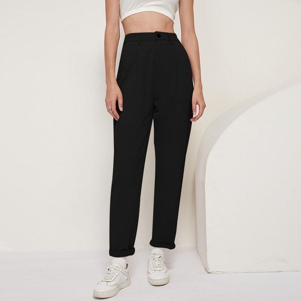 women's pants & capris casual high waist loose wide leg for women spring autumn female floor-length white suits ladies long trousers, Black;white
women's pants & capris casual high waist loose wide leg for women spring autumn female floor-length white suits ladies long trousers, Black;white