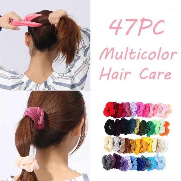 pcs/lot solid color velvet elastic hair bands for women or girls ponytail holder flower scrunchies fashion accessories1
pcs/lot solid color velvet elastic hair bands for women or girls ponytail holder flower scrunchies fashion accessories1