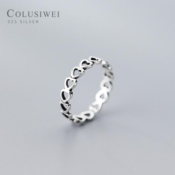 cluster rings colusiwei authentic 925 sterling silver stackable heart to finger for women wedding engagement ring jewelry anel, Golden;silver
cluster rings colusiwei authentic 925 sterling silver stackable heart to finger for women wedding engagement ring jewelry anel, Golden;silver