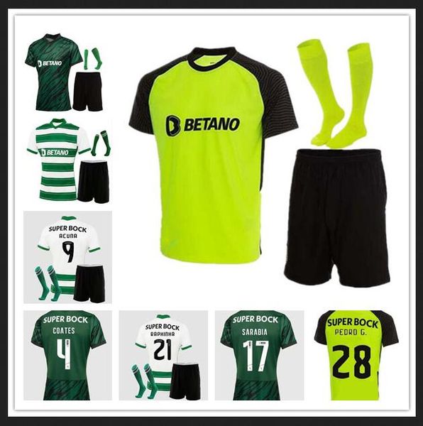 21 22 lisbon soccer jerseys fans player version stromp kit c.ronaldo jovane sarabia vietto coates acuna 2021 2022 lisboa third football shir, Black;yellow
21 22 lisbon soccer jerseys fans player version stromp kit c.ronaldo jovane sarabia vietto coates acuna 2021 2022 lisboa third football shir, Black;yellow