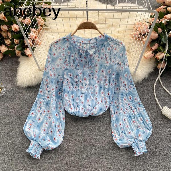 women's blouses & shirts women sweet floral blouse korean puff sleeve o neck loose 2021 summer bohemian print casual chiffon, White
women's blouses & shirts women sweet floral blouse korean puff sleeve o neck loose 2021 summer bohemian print casual chiffon, White
