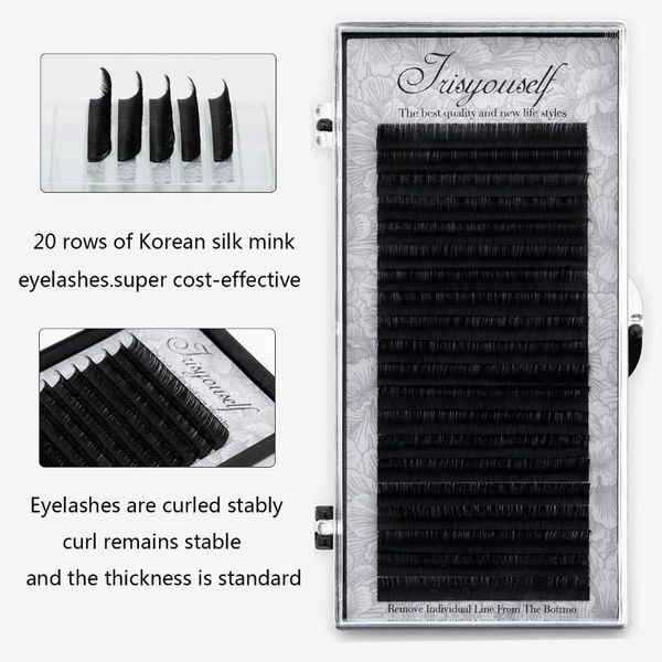 20rows faux lash individual eyelash extension lashes soft natural mink eyelashes maquiagem cilios makeup1
20rows faux lash individual eyelash extension lashes soft natural mink eyelashes maquiagem cilios makeup1