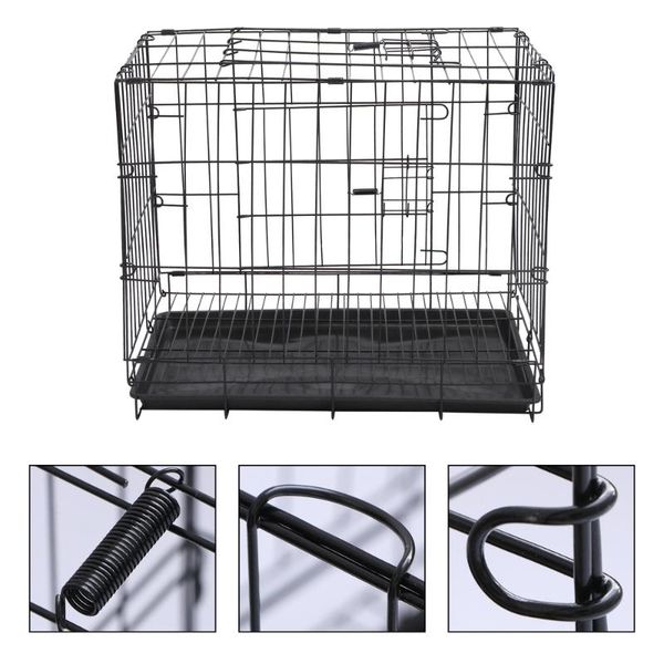 kennels & pens folding with toilet dog cage teddy poodle small and medium cat pet cage(black)
kennels & pens folding with toilet dog cage teddy poodle small and medium cat pet cage(black)