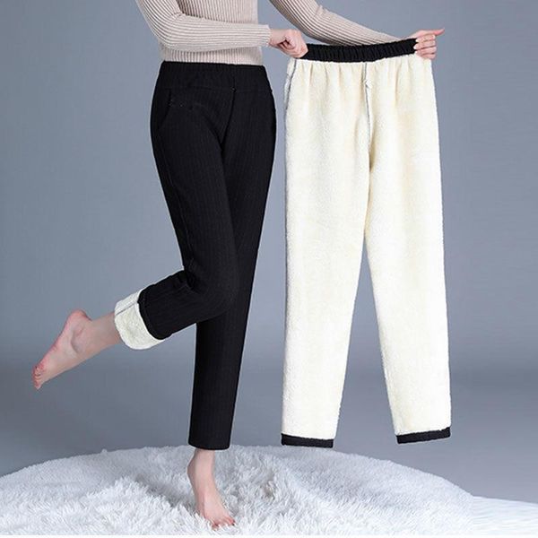 women's pants & capris large size 8xl autumn winter women warm plus velvet loose high waist stretch straight female trousers y137, Black;white
women's pants & capris large size 8xl autumn winter women warm plus velvet loose high waist stretch straight female trousers y137, Black;white
