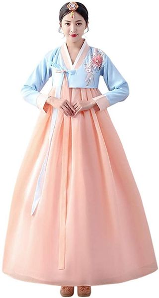ethnic clothing ez-sofei traditional long sleeve korean hanbok dress for women cosplay costume, Red
ethnic clothing ez-sofei traditional long sleeve korean hanbok dress for women cosplay costume, Red
