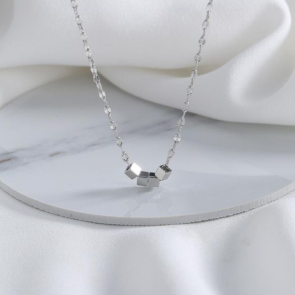pendant necklaces original solid geometry clavicle necklace for women choker punk light luxury square tube lip chain women's jewelry, Silver
pendant necklaces original solid geometry clavicle necklace for women choker punk light luxury square tube lip chain women's jewelry, Silver