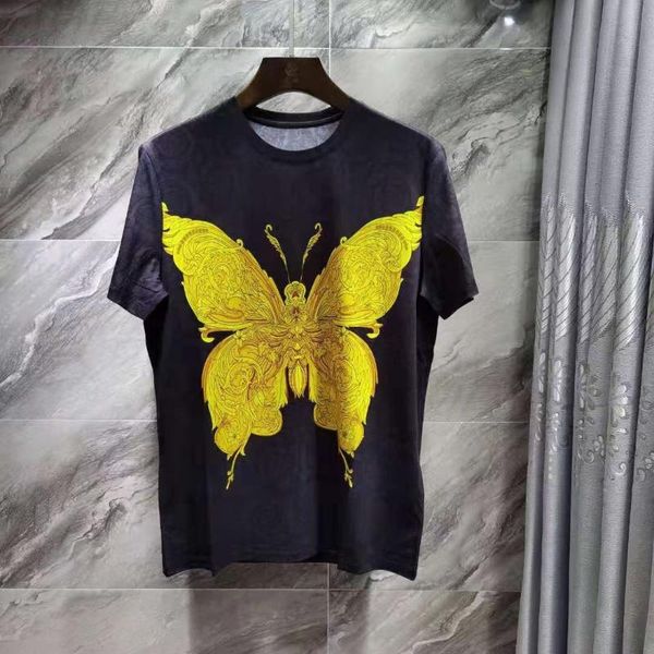 men's t-shirts exquisite heavy industry flowers chic hip hop t shirt gold high-end butterfly design summer short sleeves 100% cotton, White;black
men's t-shirts exquisite heavy industry flowers chic hip hop t shirt gold high-end butterfly design summer short sleeves 100% cotton, White;black