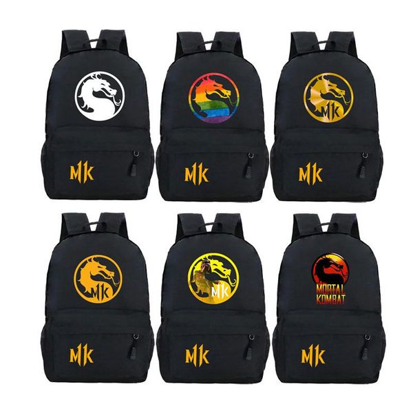 backpack mortal kombat for boys girl school children schoolbag student back to bags teen travel rucksack mochila
backpack mortal kombat for boys girl school children schoolbag student back to bags teen travel rucksack mochila