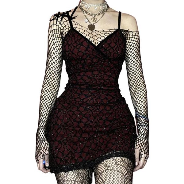 casual dresses women summer fishnet mesh fashion dress adults sleeveless backless glitter v-neck spaghetti strap s//l, Black;gray
casual dresses women summer fishnet mesh fashion dress adults sleeveless backless glitter v-neck spaghetti strap s//l, Black;gray