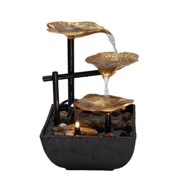 garden decorations 99 -indoor 3-tier tablefountain, automatic pump with power switch, extra deep basin natural feature gold
garden decorations 99 -indoor 3-tier tablefountain, automatic pump with power switch, extra deep basin natural feature gold