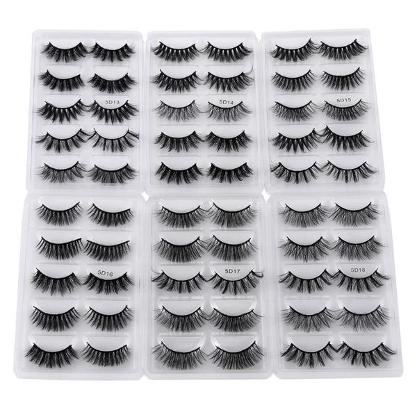 false eyelashes wholesale 5 pairs mix style 5d mink hair soft wispy fluffy lashes natural long handmade eyelash christmas case
false eyelashes wholesale 5 pairs mix style 5d mink hair soft wispy fluffy lashes natural long handmade eyelash christmas case